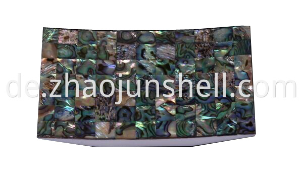 paua shell towel tray